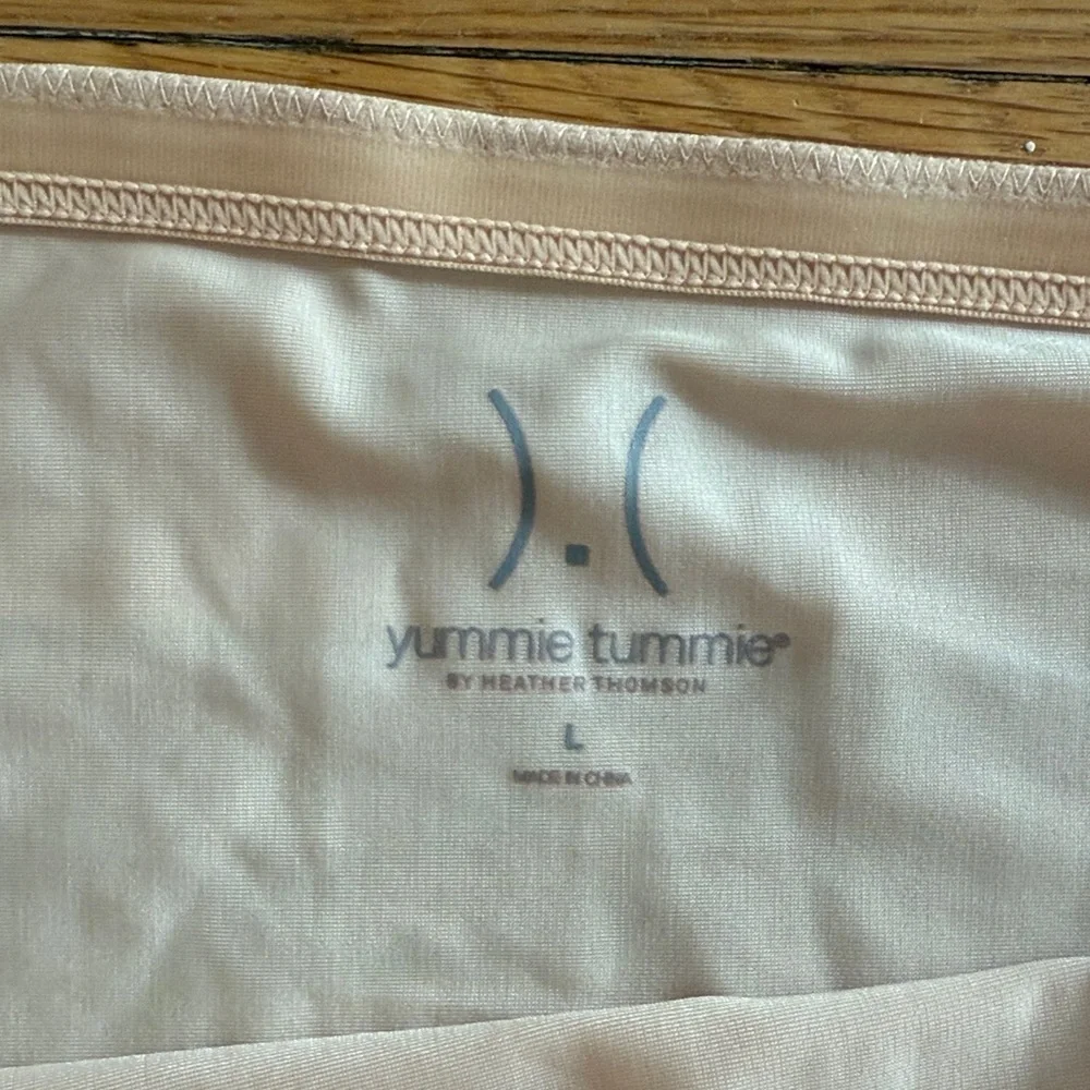 Yummie Tummie Robin Strapless Slip Dress Nude Shapewear Large Slip